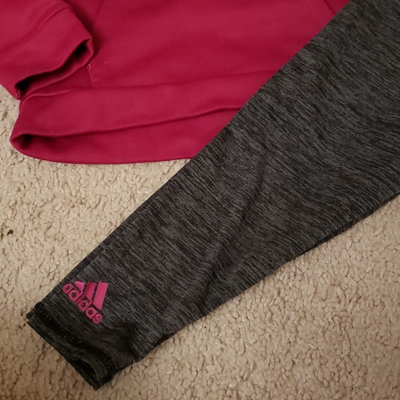 Adidas matching set for toddler girls - Picture 2 of 3